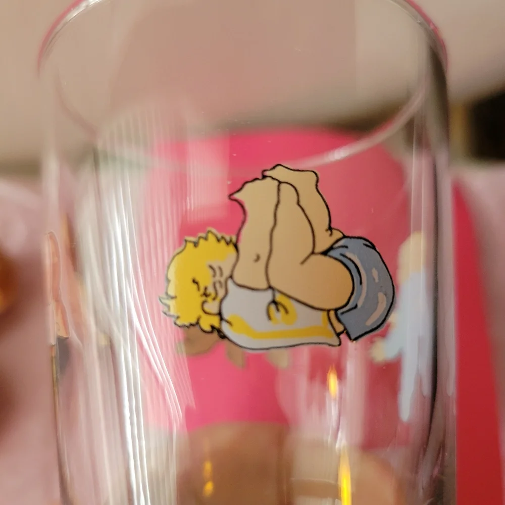 Adorable Nicole Miller ~ Fishs Eddy Baby Drinking Glass ~ Cute Baby Shower Décor